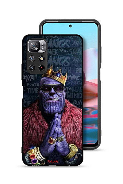 Tolwak غطاء حماية لهاتف شاومي ريدمي نوت 11 4G - ثانوس باور