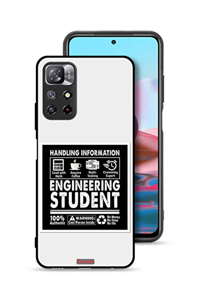 Tolwak غطاء حماية لهاتف شاومي ريدمي نوت 11S - ملصق طالب هندسة