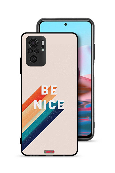 Tolwak Xiaomi Redmi Note 10 4G Protective Case Cover Be Nice