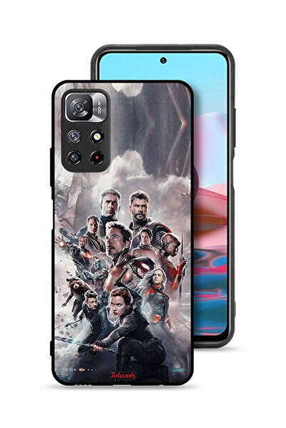 Tolwak غطاء حماية لهاتف شاومي ريدمي نوت 11 4G - أفينجرز