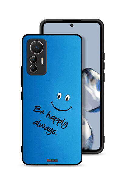 Tolwak غطاء حماية لهاتف شاومي 12 لايت كن سعيدًا دائمًا