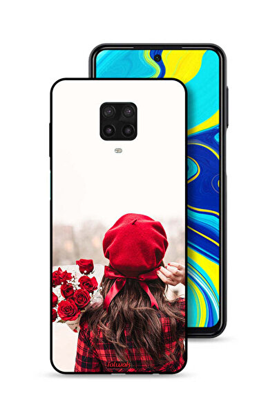 Tolwak غطاء حماية لهاتف شاومي ريدمي نوت 9 برو يحمل زهورًا