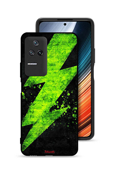 Tolwak غطاء حماية لهاتف شاومي ريدمي K40S بنمط كهربائي