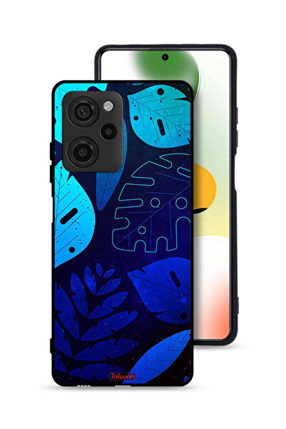 Tolwak غطاء حماية لهاتف Xiaomi Poco X5 Pro بنقشة أوراق الشجر
