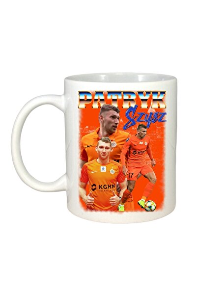 INOVATIX Cana Alba Personalizata, Patryk Player, Maner Si Interior Alb, ®. 330ml