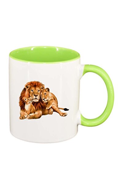 INOVATIX Cana alba personalizata, Leu, interior verde deschis, D196, INOVATIX...