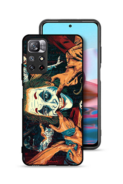 Tolwak غطاء حماية لهاتف شاومي ريدمي نوت 11 4G برسومات الجوكر