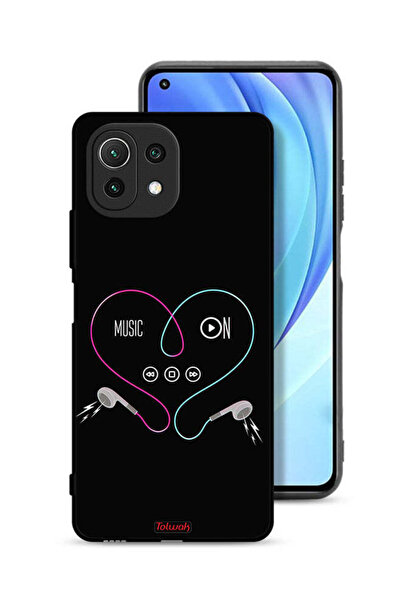 Tolwak غطاء حماية لهاتف شاومي مي 11 لايت مع موسيقى