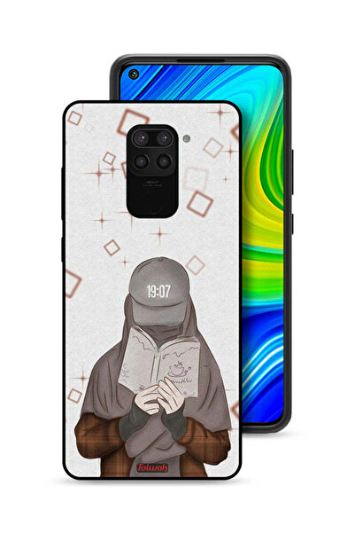 Tolwak غطاء حماية لهاتف شاومي ريدمي نوت 9 - فتاة تقرأ الفن