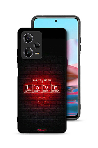 Tolwak غطاء حماية لهاتف شاومي ريدمي نوت 12 برو كل ما تحتاجه هو الحب