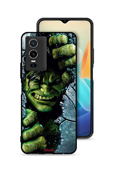 Tolwak غطاء حماية Vivo Y76 5G بتصميم هالك المذهل
