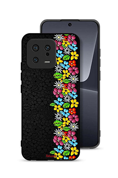 Tolwak غطاء حماية لهاتف شاومي 13 - فلاورز لاين