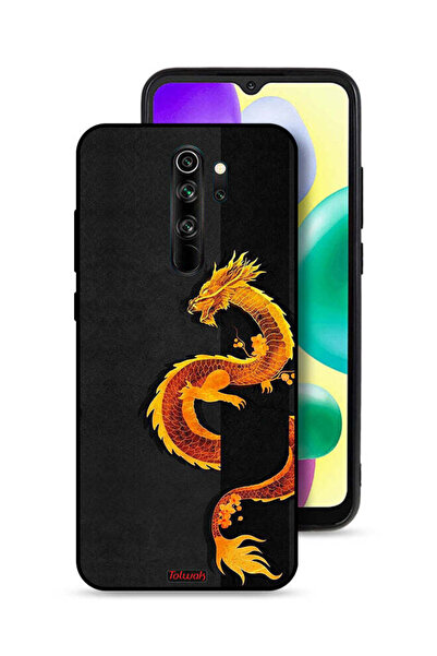 Tolwak غطاء حماية لهاتف شاومي ريدمي نوت 8 برو برسومات التنين