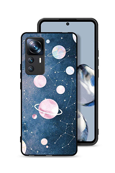 Tolwak Xiaomi 12T Pro Protective Case Cover Space Art