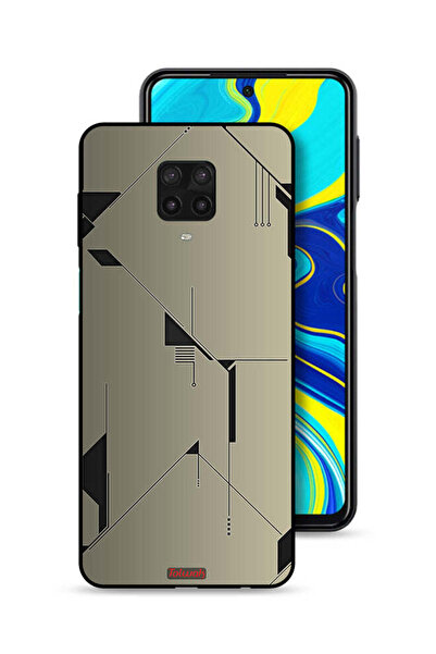 Tolwak غطاء حماية لهاتف شاومي ريدمي نوت 9 برو بتصميم تجريدي بسيط