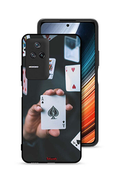 Tolwak غطاء حماية لهاتف Xiaomi Poco F4 - بطاقات
