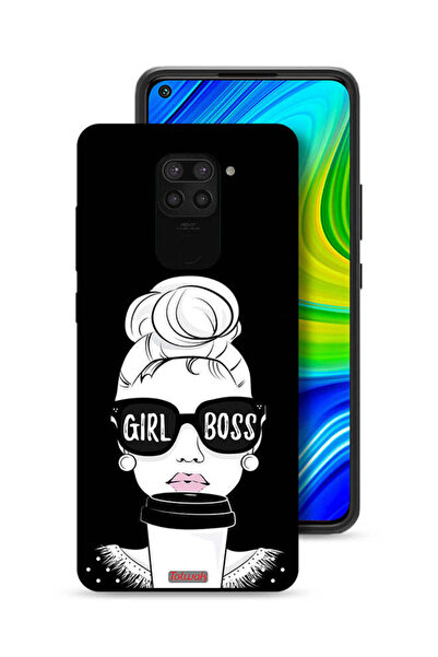 Tolwak غطاء حماية لهاتف شاومي ريدمي نوت 9 - فتاة بوس