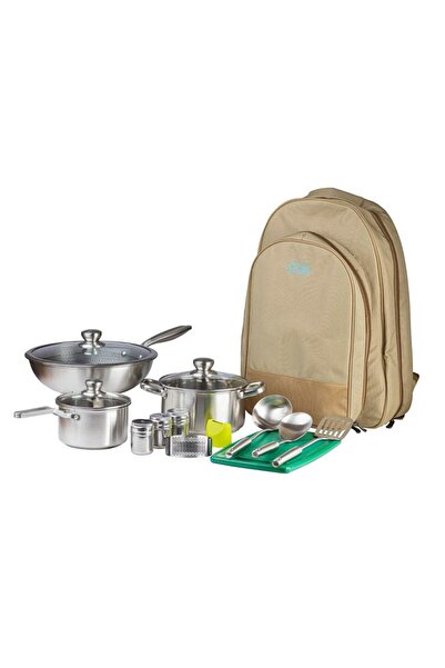 Alrimaya مجموعة أدوات الطبخ الخارجية - الرماية