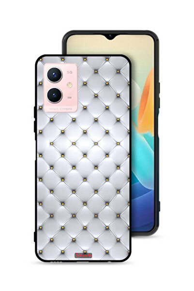 Tolwak غطاء حماية لهاتف Vivo Y33s 5G مطبوع عليه دبابيس على القماش