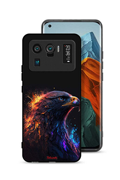Tolwak Xiaomi Mi 11 Ultra Protective Case Cover Eagle Art