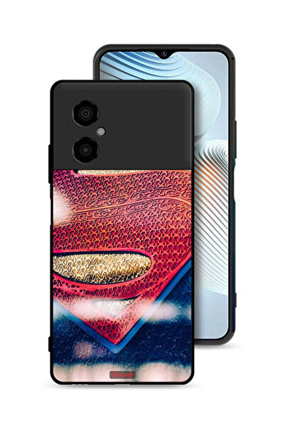 Tolwak Xiaomi Poco M4 5G Protective Case Cover Superman Logo