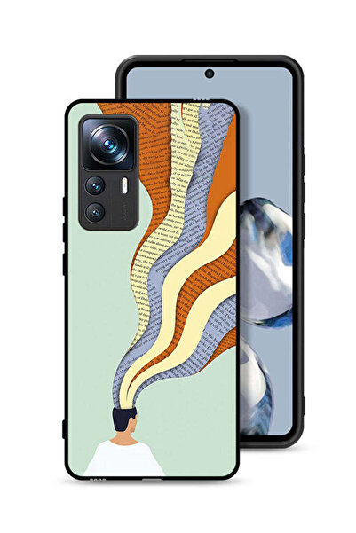 Tolwak غطاء حماية لهاتف Xiaomi 12T Pro - تصميم فني مع رسومات داتا إن مايند