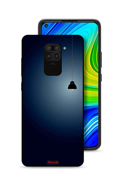 Tolwak غطاء حماية لهاتف شاومي ريدمي نوت 9 بتصميم فني معلق بإضاءة
