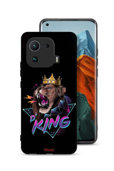 Tolwak غطاء حماية لهاتف شاومي مي 11 برو برسومات الأسد الملك