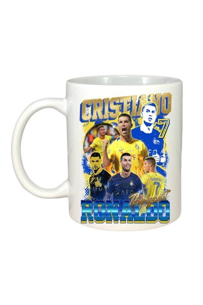 INOVATIX Baston Alb Personalizat, Cr 7 Ronaldo Al Nassr, Maniere Și Interior ...
