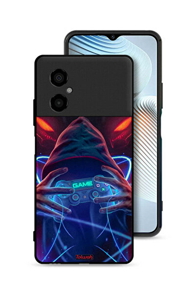 Tolwak Xiaomi Poco M4 5G Protective Case Cover Gamer
