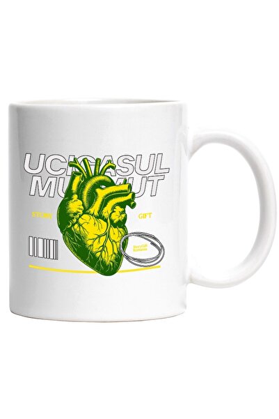 INOVATIX Cana alba personalizata, inima ucigasul mut, organ, moarte, INOVATIX...