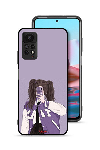 Tolwak غطاء حماية لهاتف شاومي ريدمي نوت 11 برو 5G لالتقاط صور سيلفي