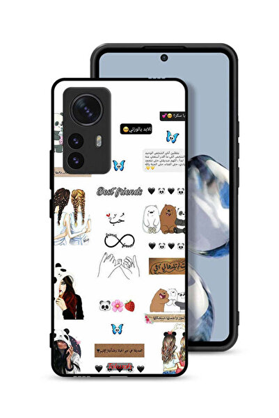 Tolwak Xiaomi 12S Pro Protective Case Cover Arabic Quotes And Stickers