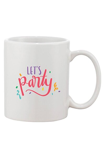 INOVATIX Cana alba personalizata, personalizata 'LET'S PARTY'a, INOVATIX®. 330ml