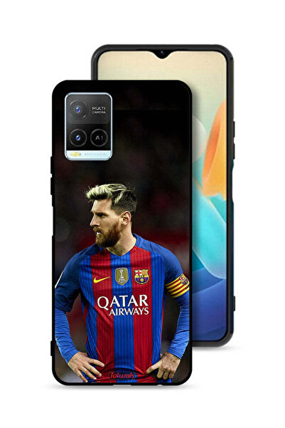 Tolwak غطاء حماية فيفو Y21 لهاتف ميسي برشلونة