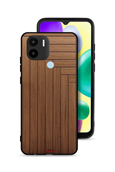 Tolwak غطاء حماية لهاتف Xiaomi Redmi A1 Plus بنمط باب