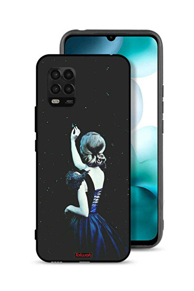 Tolwak غطاء حماية لهاتف شاومي مي 10 لايت 5G بنقشة نجمة مؤثرة