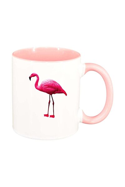 INOVATIX Cana alba personalizata, Pelican, interior roz, D419, INOVATIX®. 330ml