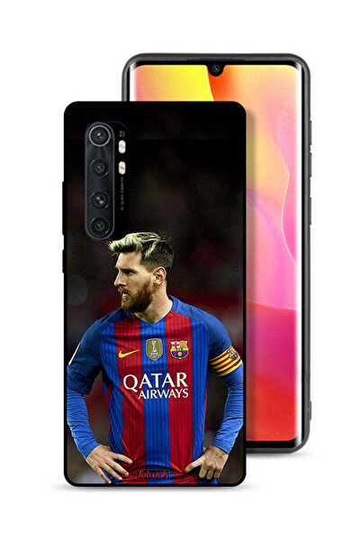 Tolwak غطاء حماية لهاتف شاومي مي نوت 10 لايت ميسي برشلونة