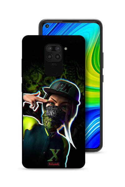 Tolwak غطاء حماية لهاتف شاومي ريدمي نوت 9 بتصميم فن جمالي للفتيات