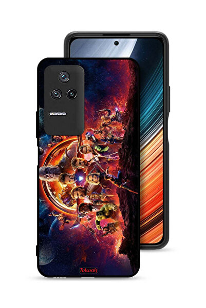 Tolwak Xiaomi Redmi K40S Protective Case Cover Avengers