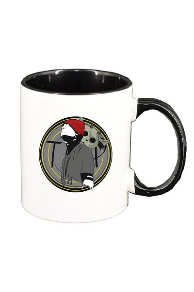 INOVATIX Personalized white mug, Music, black interior, D1447, INOVATIX®. 330ml