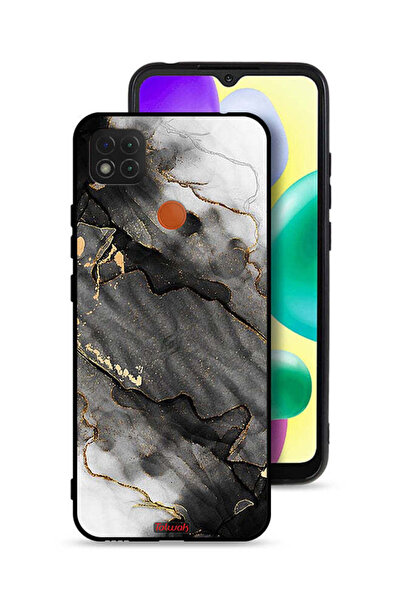 Tolwak غطاء حماية لهاتف شاومي ريدمي 9C - رخامي لامع