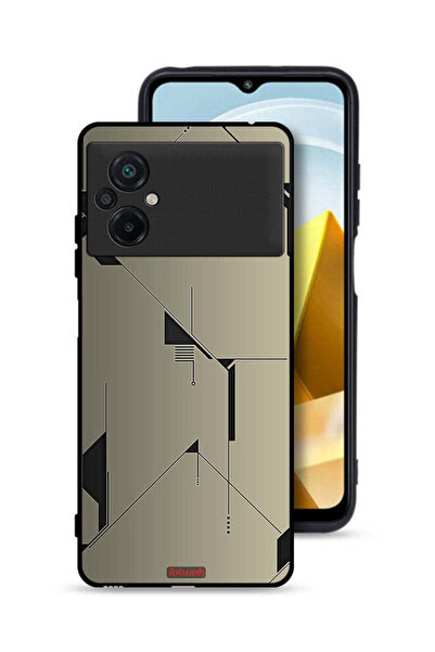 Tolwak Xiaomi Poco M5 4G Protective Case Cover Minimalism Abstract Digital Art