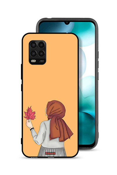 Tolwak غطاء حماية لهاتف شاومي مي 10 لايت 5G يحمل ورقة شجر