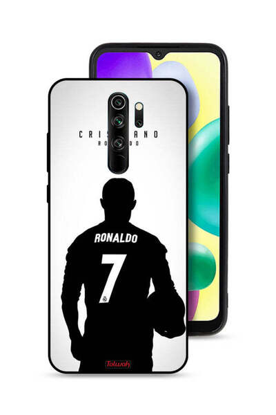 Tolwak غطاء حماية لهاتف شاومي ريدمي نوت 8 برو، قناع كريستيانو رونالدو