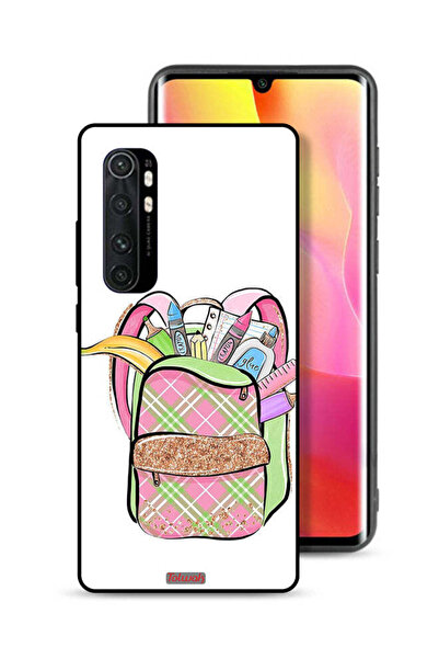 Tolwak Xiaomi Mi Note 10 Lite Protective Case Cover Unicorn Girl Bag