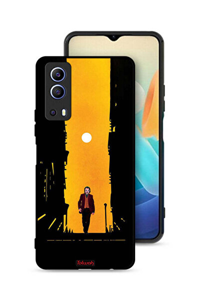Tolwak غطاء حماية Vivo Y72 5G بتصميم جوكر، عمل فني رقمي تجريدي