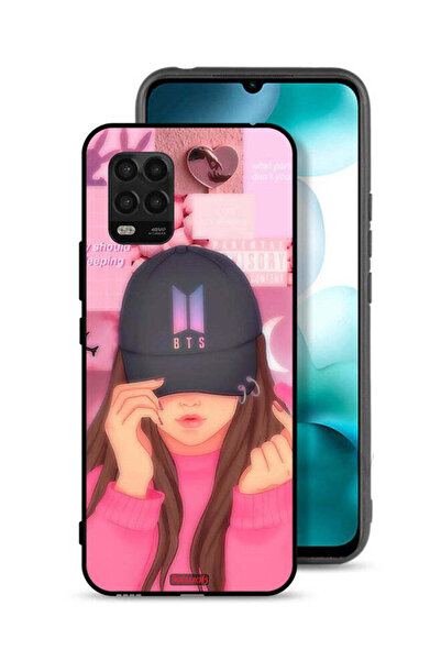 Tolwak غطاء حماية لهاتف شاومي مي 10 لايت 5G، كاب جيرل سناب