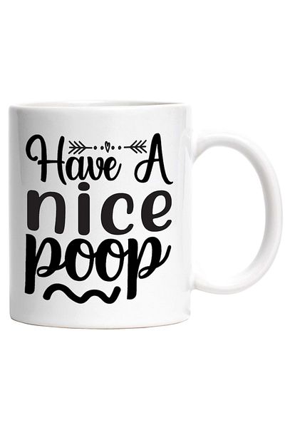 INOVATIX Personalized white mug, in English Have a nice p*op, INOVATIX®. 330ml